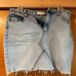 Jean skirt